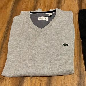 Men’s Lacoste sweaters